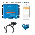 PACK Régulateur MPPT 100/30A + Bluetooth + appli smartphone