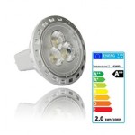 Ampoule Spot LED 12V-2W (20W) GU4 Blanc Froid