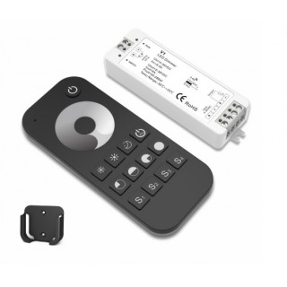 Dimmer PWM LED 12-24V 8A avec télécom.