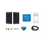 Kit solaire 12-24V-2x100W Mppt Smart Victron Luxor