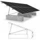 Structure panneaux solaires plein champ P-Rack