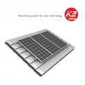 Kit de fixation K2S pour 2x4 panneaux solaires