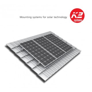 Kit de fixation K2S pour 3X6 panneaux solaires