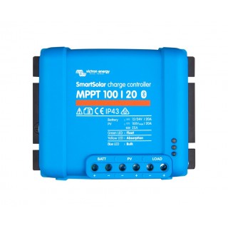 Régulateur de charge Blue Solar MPPT 100V-20A