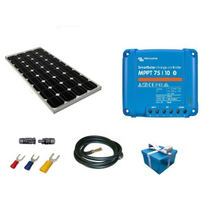 Kit solaire 12V-115W Mppt Victron