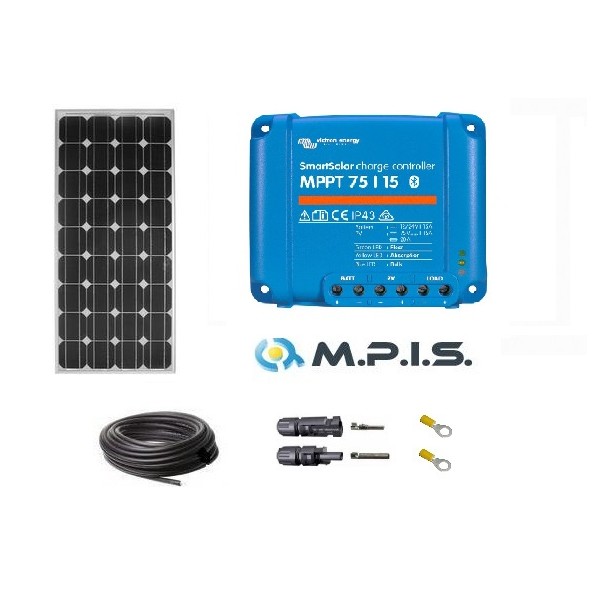 Kit solaire 12V/140W Mppt Smart VICTRON
