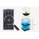 Panneau solaire semi flexible 12V-60W SunPower Maxeon