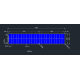 Panneau solaire semi flexible 12V-80W SunPower Maxeon