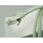 Cordon RJ45 C6 SFTP (blindé) 5m GRIS