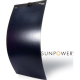 Panneau solaire flexible 12V-110W ETFE SunPower MAXEON 3