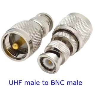 Adaptateur BNC Male PL259 Male