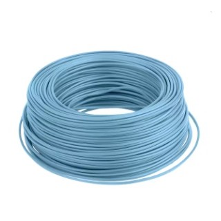 Bobine 10m câble souple multibrins H07VK 10mm² bleu