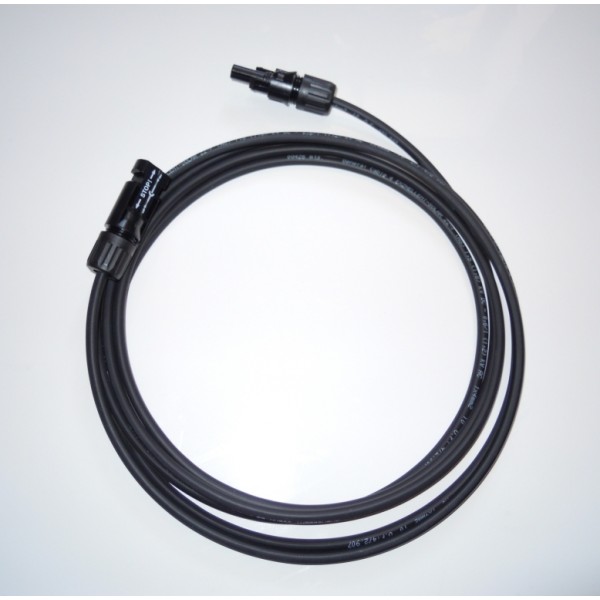 Solarsys® - 8m Rallonge Cable Solaire 4 mm2, avec Connecteur  Photovoltaiques Male et Femelle SertisCable d'extension Solaire 12  AWMetres