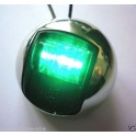 Feu de navigation LED vert, 12V 1W, etanche, 1NM 