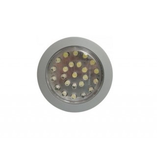 Spot 24 LEDs Blanc froid - 24V - Ø 75mm