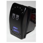 Interrupteur à bascule ON/OFF Carling 12/24V 10/20A LED