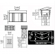 Interrupteur à bascule OFF/ON/OFF Carling double circuits12/24V 10/20A LED